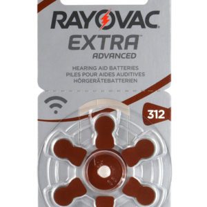 RAYOVAC μπαταρίες ακουστικών βαρηκοΐας 312MF