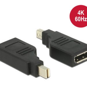 DELOCK Αντάπτορας mini Displayport(M) σε Displayport(F)