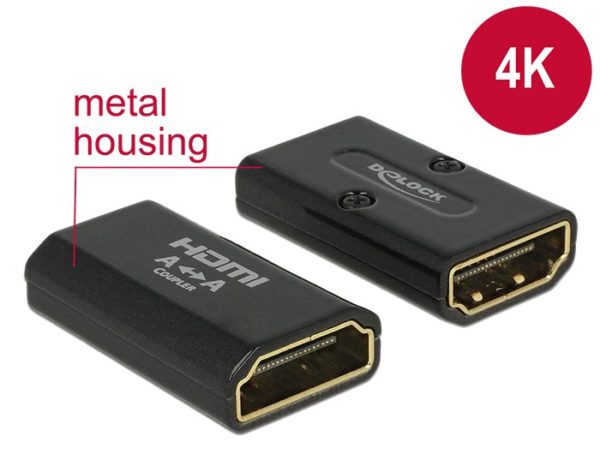 DELOCK HDMI Αντάπτορας από HDMI-A female σε HDMI-A female