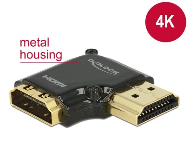 DELOCK HDMI Αντάπτορας HDMI-A female σε male