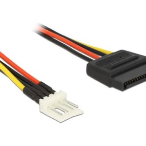 DELOCK Καλώδιο ρεύματος από 4pin floppy σε SATA