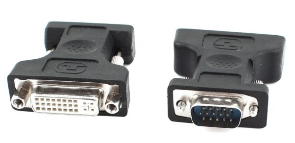 POWERTECH adapter VGA 15P M σε DVI-I 24+5 F