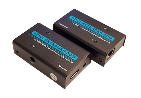 HDMI Video Extender μέσω cat-5e/cat-6e καλωδίου