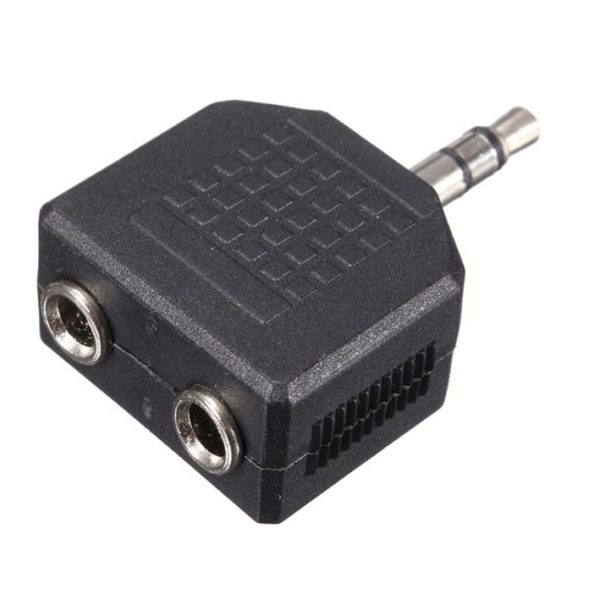 POWERTECH Αντάπτορας από stereo 3.5mm (M) σε 2x 3.5mm (F)