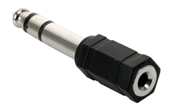 POWERTECH Αντάπτορας από stereo 3.5mm (F) σε 6.35mm (M)