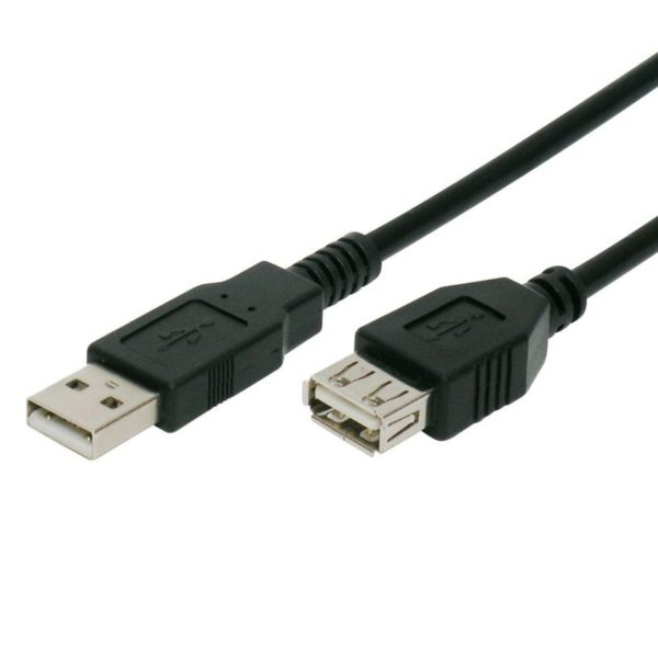 POWERTECH Καλώδιο USB 2.0 σε USB (F)