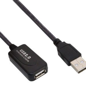 POWERTECH καλώδιο USB 2.0 σε USB female με ενισχυτή