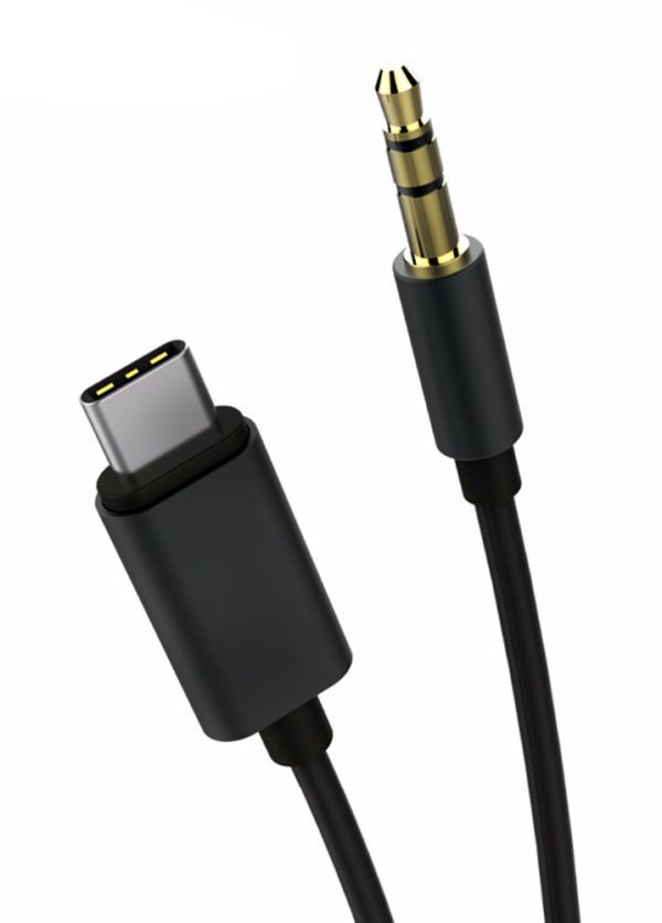 POWERTECH Καλώδιο USB Type-C σε jack 3.5mm