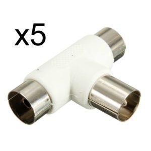 POWERTECH Adapter για κεραία male σε 2x female