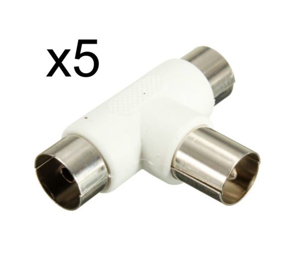 POWERTECH Adapter για κεραία male σε 2x female