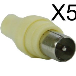 POWERTECH adapter για TV PAL 9.5mm CAB-V011