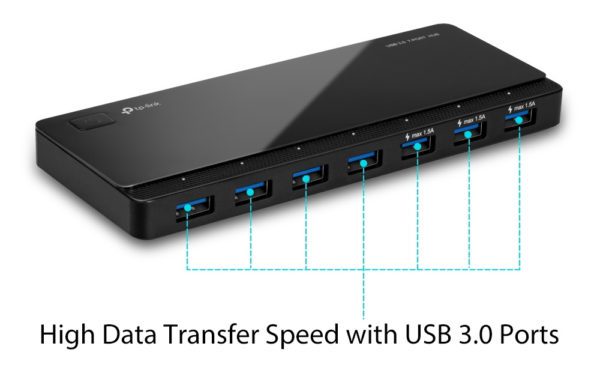 7 USB 3.0 Ports